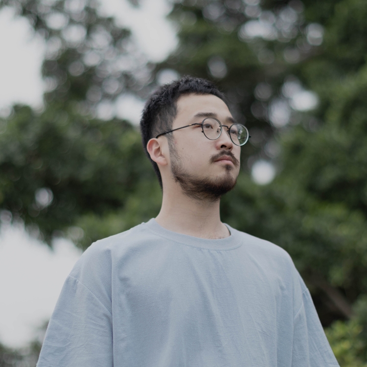 雾撞山野短袖简约情侣棉麻T恤