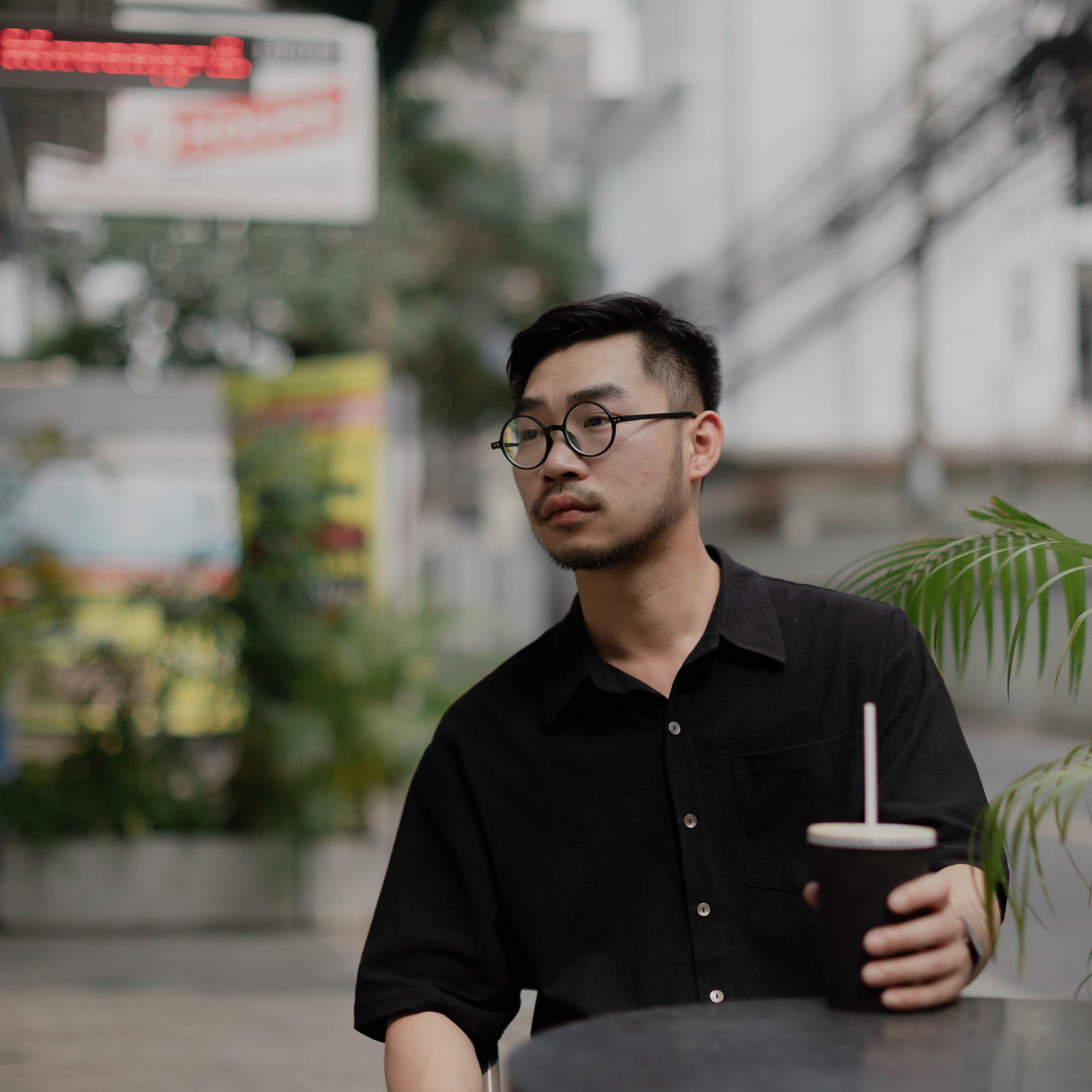 雾撞山野夏季短袖衬衫男肌理感纯色宽松日系复古全棉衬衣休闲上衣,男装,衬衫,淘宝优惠券,粉丝福利购,淘宝优惠卷