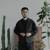 雾撞山野秋冬工装 马甲男灯芯绒外套简约坎肩小马夹百搭无袖 背心潮