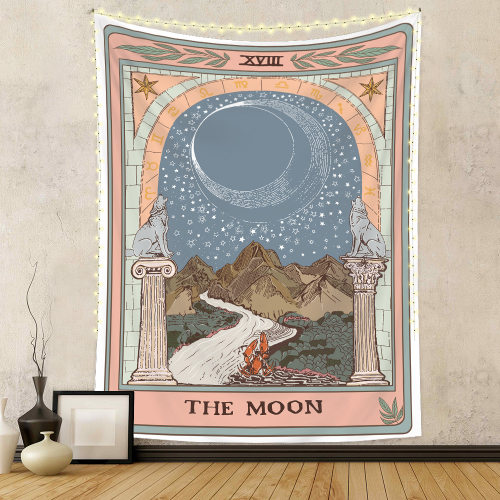 外贸THEMOON波西米亚风挂毯