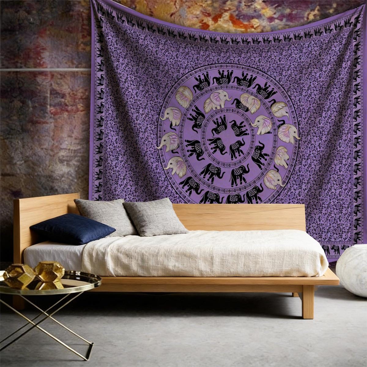 曼茶罗饰布墙壁波西米亚挂布挂毯房间床头布置民宿背景布复古壁毯,居家布艺,挂毯/壁毯,淘宝优惠券,粉丝福利购,淘宝优惠卷