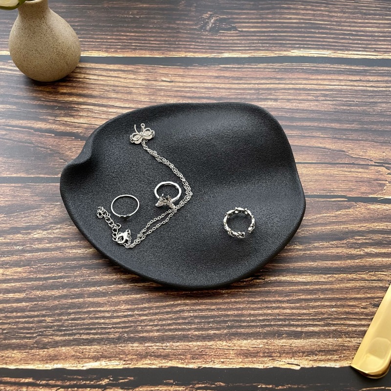 中古风陶瓷首饰盘香薰托盘