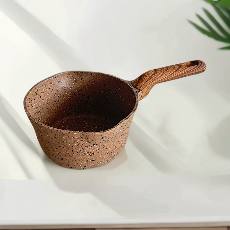 20cm啡钻花岗岩奶锅