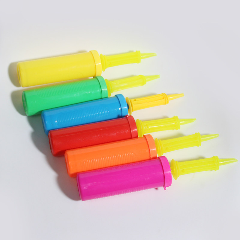 优质外贸手动打气筒气球配件充气筒结婚装饰用品生日派对布置道具