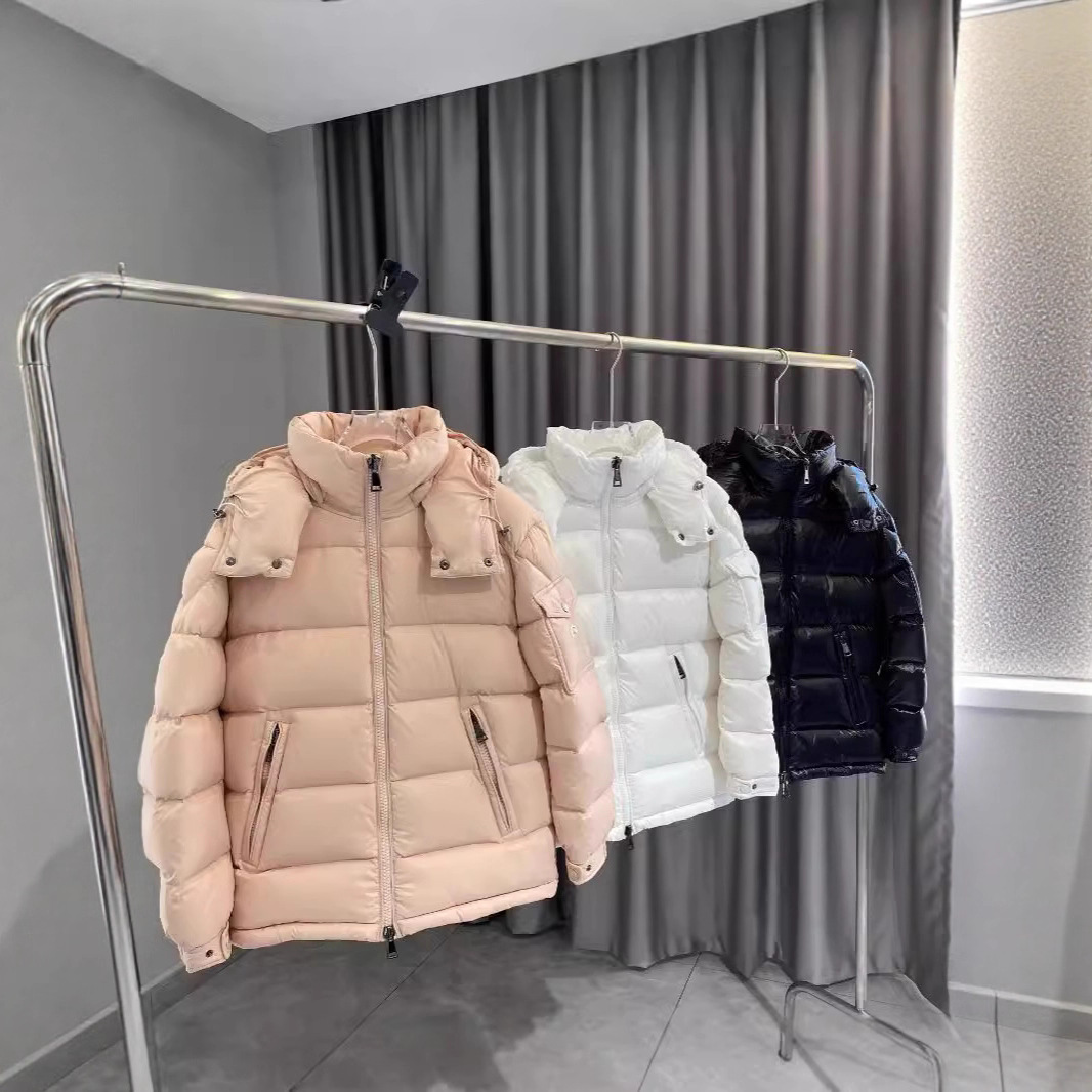 高版本M蒙家玛瑞maire羽绒服女款玛雅连帽可拆卸宽松秋冬羽绒外套