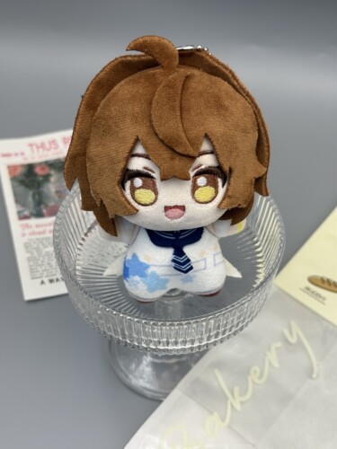 【工厂库存】二次元凶一抹憨色hanser10厘米高质量棉花娃娃挂件