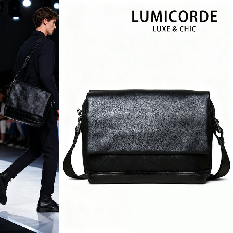 Lumicorde真皮男士斜挎包