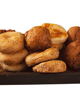 天津烧饼芝麻油酥麻酱3种口味当日出炉真空包装传统点心零食火烧