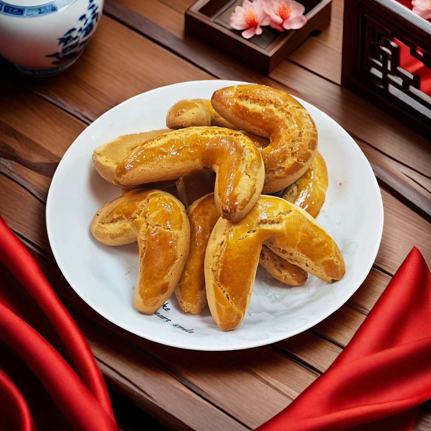 天津特产洋三样香蕉条老式传统手工点心糕点零食小吃早餐500克