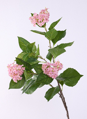 仿真花 大枝雪球 北欧绣球家居客厅软装工程婚庆酒店摆件布景