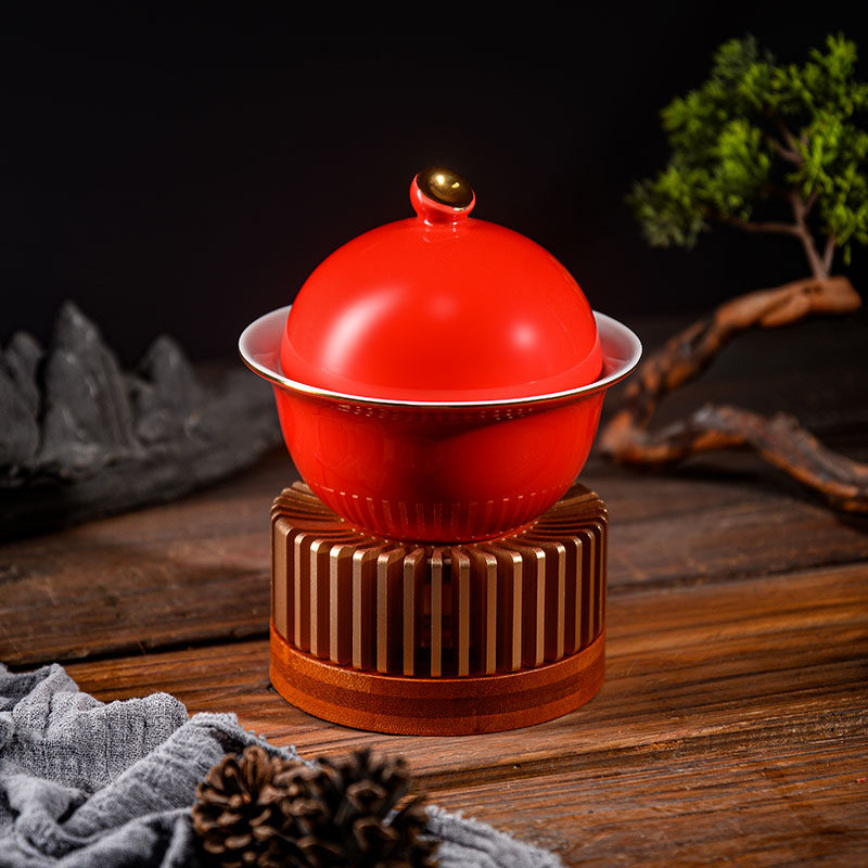 创意太空炉福禄炖盅陶瓷盖碗蜡烛加热汤盅高级感新款酒店位上餐具,餐饮具,酒店餐具,淘宝优惠券,粉丝福利购,淘宝优惠卷