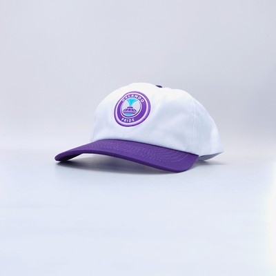 Official League Orlando Pride FC Dad Hat联名奥兰多紫拼老爹帽