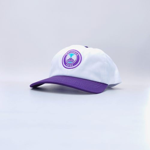 Official League Orlando Pride FC Dad Hat联名奥兰多紫拼老爹帽