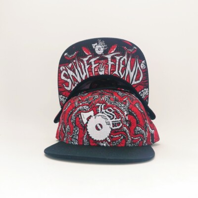 GoreHopShop Lsp RED KRAKEN SnapBack Hat 恐怖嘻哈说唱平檐帽