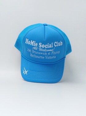 HoMie Social Club Trucker Cap 墨尔本小众街头潮牌海绵网帽刺绣