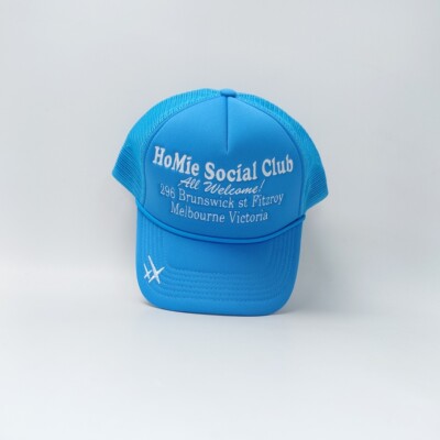 HoMie Social Club Trucker Cap 墨尔本小众街头潮牌海绵网帽刺绣