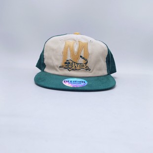 officialleague联名摇滚乐队复古老爹帽软 logo movements tiger