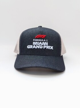 FORMULA1 MIAMI GRAND PRIX TRUCKER F1迈阿密大奖赛牛仔布货车帽