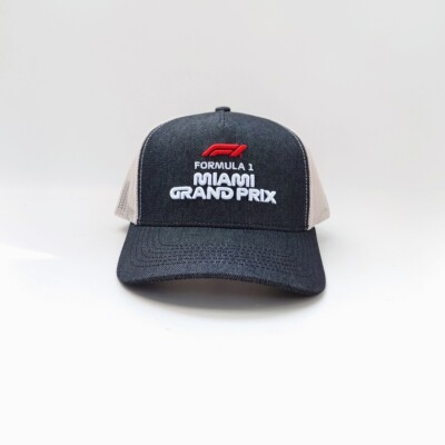 FORMULA1 MIAMI GRAND PRIX TRUCKER F1迈阿密大奖赛牛仔布货车帽