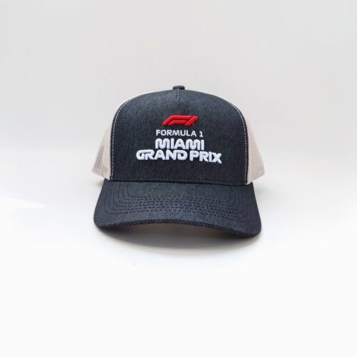 FORMULA1 MIAMI GRAND PRIX TRUCKER F1迈阿密大奖赛牛仔布货车帽