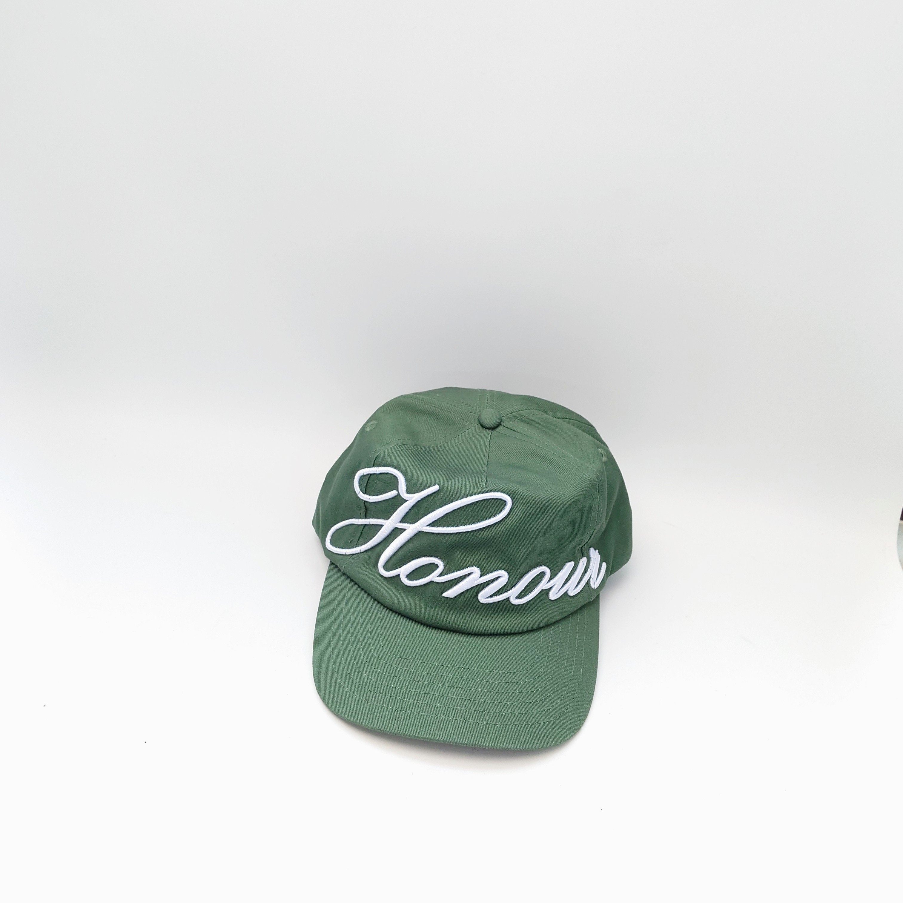 thumbnail for Honor Australian street trendy brand retro feel heavy embroidery curved brim soft top baseball cap peaked hat cargo style daddy