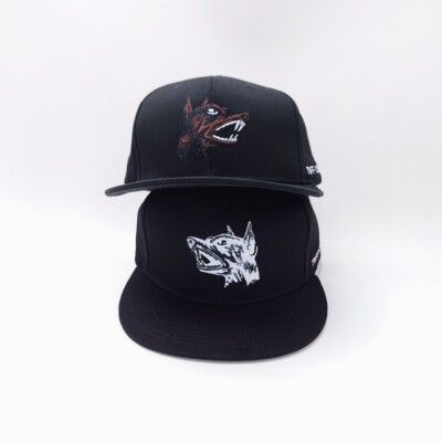 TUFF CROWD Doberman Snapback明星款詹姆斯潮牌杜宾犬平檐嘻哈帽