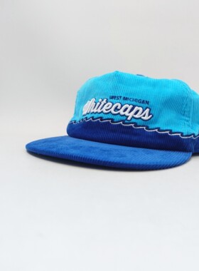 West Michigan Whitecaps Official League Cap联盟灯芯绒棒球帽