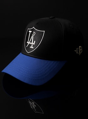 Dodgers x Raiders Black 道奇联名突袭者LA潮牌棒球帽恶搞突突