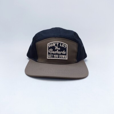 Iron x Resin Bastards 5-Panel 美国复古品牌斜纹帆布五片露营帽