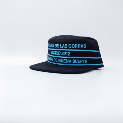 Buena Suerte Pillbox Cap 西班牙马德里潮牌复古好运药盒帽平顶