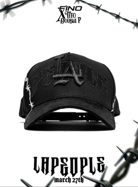 Gallo Fino x Tito Double P La People潮牌联名LA链条刺绣棒球帽