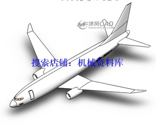 波音P8反潜机飞机模型3D图档SolidWorks零件图纸格式【60】