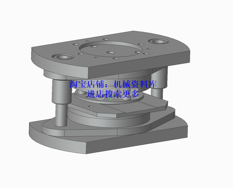 五金冲压模具-定子转子复冲模3d图纸proe5.0模型设计参考【545】