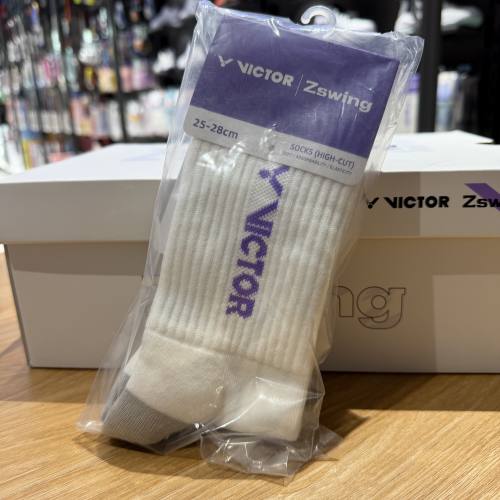 VICTOR胜利中筒加厚毛巾底袜