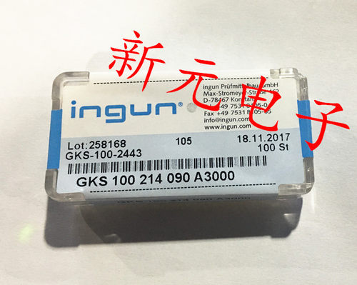 英钢探针GKS100 214 090A3000（直上四爪头）1.36mm测试针 顶针