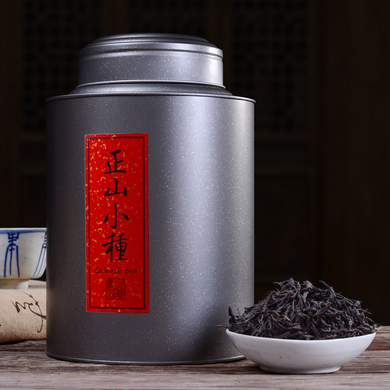 红茶正山小种茶叶500g铁罐
