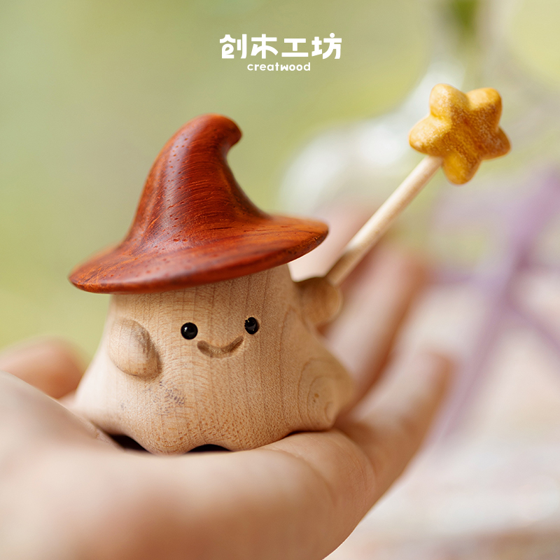耿鬼/小精灵/小鬼抓女巫可爱卡通桌面装饰摆件送朋友闺蜜生日礼物
