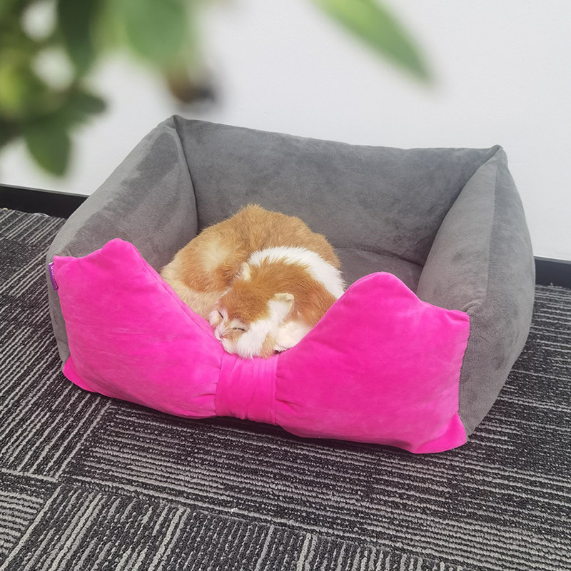 萌小宝猫窝冬季保暖四季通用超级大猫窝猫别墅网红冬款睡袋猫房子