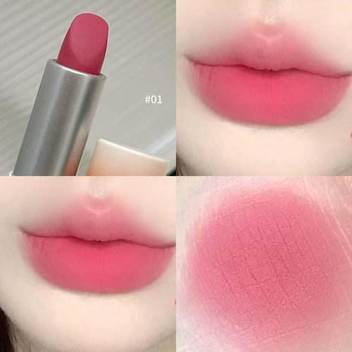 纱感绒雾哑光口红日常显白