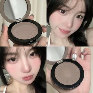 挖到平价宝藏 灰调水泥棕鼻影修容盘自然服帖鼻影侧影哑光提亮女