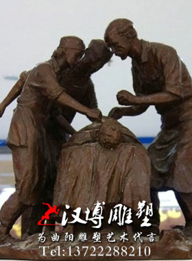 玻璃钢白求恩雕塑户外景观