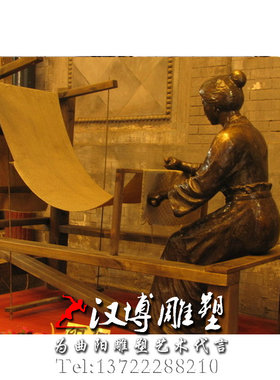 玻璃钢民俗户外景观人物雕塑