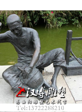 民俗文化户外景观小品雕塑定制