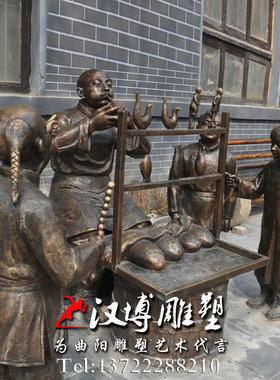 民俗户外商业街景观小品雕塑