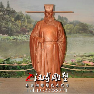 玻璃钢铸铜雕塑廉政主题雕塑包拯古代人物雕塑博物馆景观雕塑定制