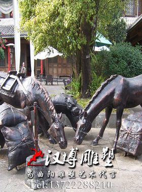 玻璃钢景区民俗小品雕塑