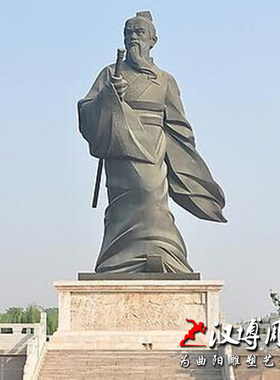 姜子牙古代大型户外景观人物雕塑