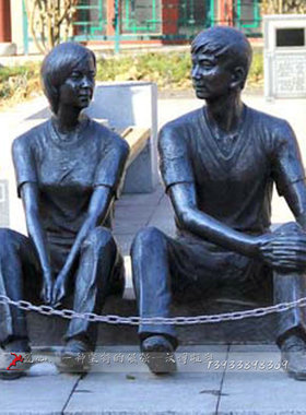 爱情户外大型园林景观人物雕塑
