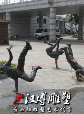 小孩乐队表演景观户外人物雕塑