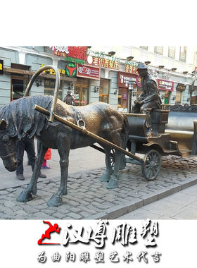 雕塑玻璃钢古代大型园林景观定制